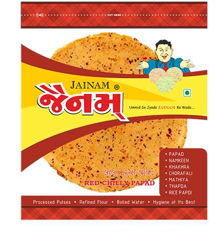 Red Chilly Papad