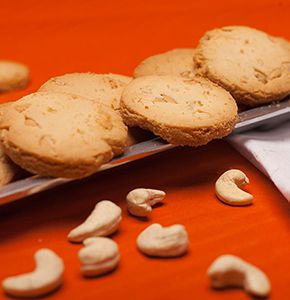 Cashew Nut Biscuits